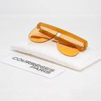 Courrèges - Womens Sunglasses Oversized Flat Top Orange -, Nieuw