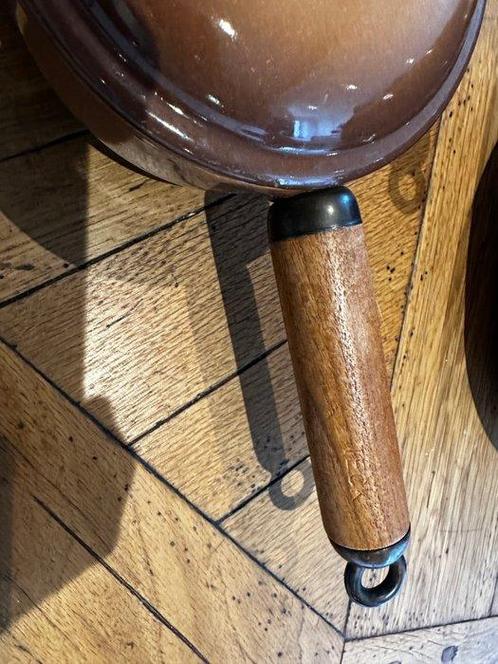 Le Creuset - Enzo Mari - Steelpan (5) - Cocottes en pannen., Antiek en Kunst, Antiek | Keukengerei