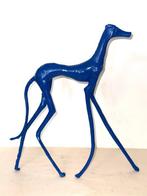 Abdoulaye Derme - sculptuur, Lévrier Bleu - 34 cm - Koud, Antiek en Kunst