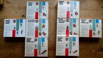 Airfix - Figurine-jouet 8x Napoleonic Boxes, uitgave jaren beschikbaar voor biedingen
