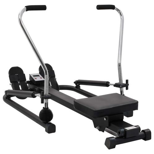 vidaXL Roeitrainer met 5 niveaus en hydraulische weerstand, Sport en Fitness, Fitnessapparatuur, Nieuw, Verzenden