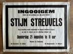Stijn Streuvels - Publiciteit rond het overlijden van Stijn