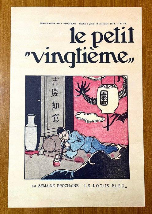 Hergé (1907-1983) - Le petit vingtième”, (1934) - Années, Antiek en Kunst, Kunst | Tekeningen en Fotografie