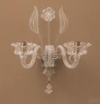 Murano (SECONDO LOTTO) di due pezzi - Applique avec bougie, Antiek en Kunst