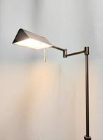 Lampadaire à bras pivotant - Lampadaire de notaire / lampe, Antiek en Kunst, Curiosa en Brocante