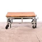 Industriele keuken trolley | Koffietafel | Oude trolley kar