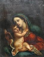 École italienne (XIX) - Madonna and Child, Antiek en Kunst