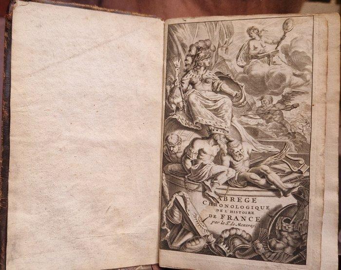 François Eudes de Mézeray (1610 – 1683) - Abrégé - 1682, Antiek en Kunst, Antiek | Boeken en Manuscripten
