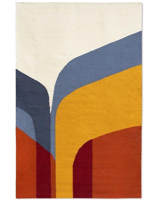 Nilo Kilim - Kelim - 205 cm - 130 cm - Tapis kilim fait main, Antiek en Kunst, Kunst | Designobjecten
