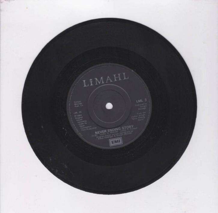 Limahl – The NeverEnding Story / Giorgio Moroder - Ivory Tow, CD & DVD, Vinyles Singles, Enlèvement ou Envoi