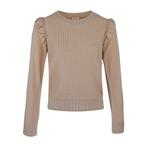 Liu Jo • beige trui met ruches • XS, Kleding | Dames, Verzenden, Liu Jo, Beige, Maat 42/44 (L)