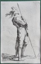 Salvator Rosa (1615-1673) - Lot. of 4 - Soldati, Antiek en Kunst