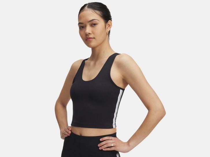 Under Armour Motion Sport Tape Tank-Blk - Maat XS, Kleding | Dames, Topjes, Zwart, Maat 34 (XS) of kleiner, Nieuw, Zonder mouw