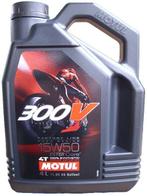 MOTUL 15W50 300V FL 4T 4 Liter, Ophalen of Verzenden