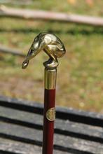 Canne de marche - Bronze, Bois