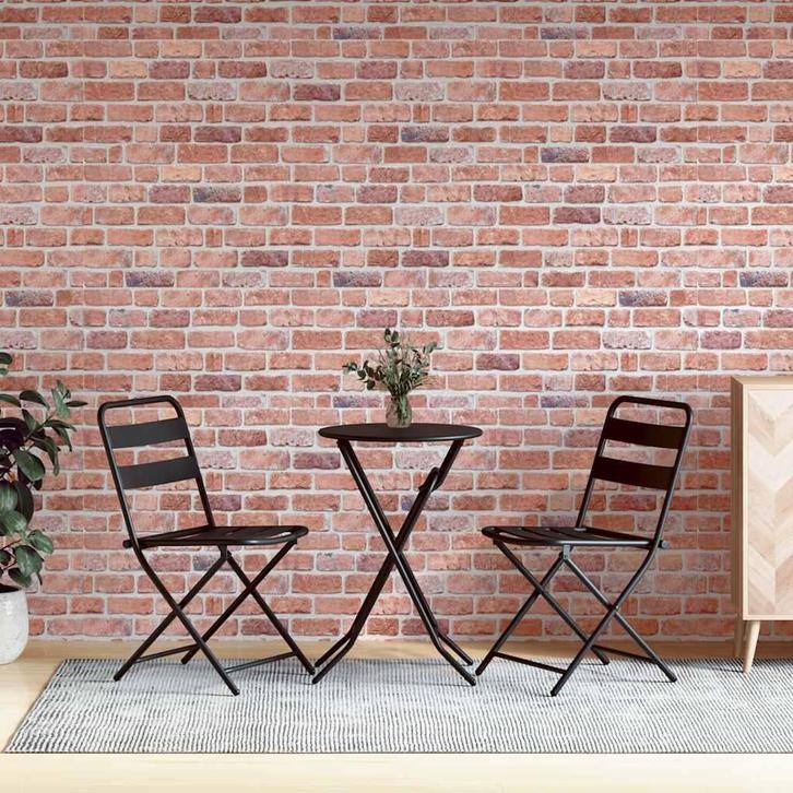 vidaXL Wandpanelen 10 st 3D 100x50 cm EPS rood, Bricolage & Construction, Plaques & Panneaux, Envoi