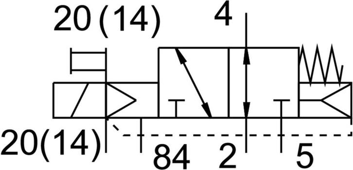 Festo 3/2 NO Monostabiele Lucht Magneetventiel Flens, Doe-het-zelf en Bouw, Overige Doe-Het-Zelf en Bouw, Verzenden