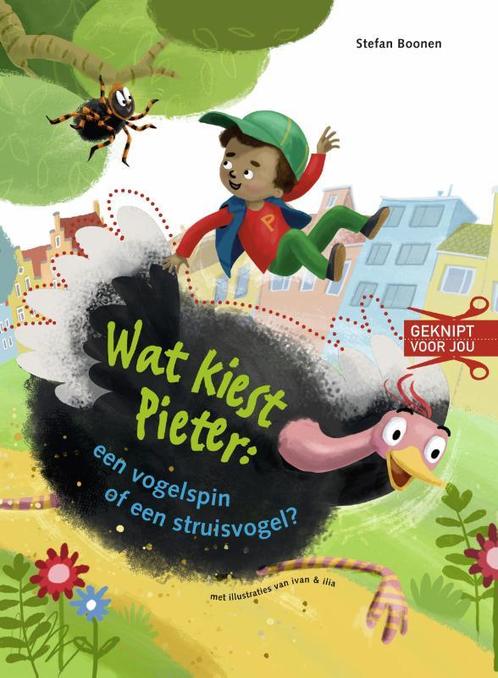 Geknipt voor jou - Wat kiest Pieter: een vogelspin of een, Livres, Livres pour enfants | Jeunesse | Moins de 10 ans, Envoi