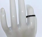 Zonder Minimumprijs - Ring - 14 karaat Witgoud - Saffieren, Handtassen en Accessoires, Nieuw