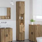 vidaXL Badkamer Hoge Kast artisanaal eikenkleurig 30 x 35 x, Verzenden, Nieuw