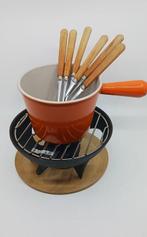 Le Creuset - Braadpan (11) - Gietijzer - fondue set Le