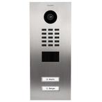 DoorBird IP Deurintercom D2102V, V2A, geborsteld RVS, Ophalen of Verzenden, Nieuw