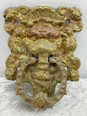 Deurklopper - 1850-1900 - Antieke deurklopper Leeuw, Antiek en Kunst