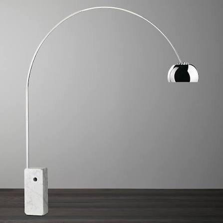 Flos - Achille Castiglioni - Gebogen vloerlamp - Arco -, Antiek en Kunst, Antiek | Verlichting