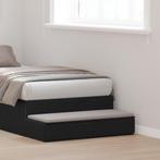 vidaXL Lade voor Bed Zwart 90x36,5x16,5 cm Gelaagd Hout, Huis en Inrichting, Slaapkamer | Nachtkastjes, Verzenden, Nieuw