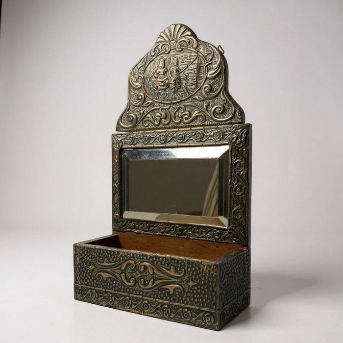 Spiegel - opgeblazen, molato - Specchio Molato, Antiquités & Art, Curiosités & Brocante