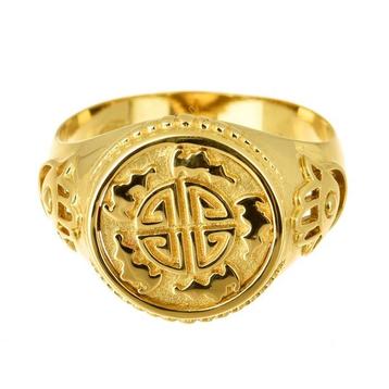 Bague amulette - 18 carats Or jaune