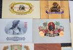 Collectie van 56 oude verschillende Cigarband Labels - Boîte