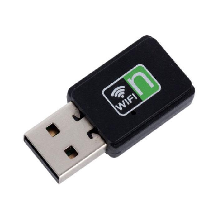 Wifi USB Mini Dongle Network Wireless  300Mb/s 802.11N, Computers en Software, Netwerk switches, Nieuw, Verzenden