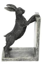 Serre-livres - Résine - Lièvre et lapin, Antiquités & Art