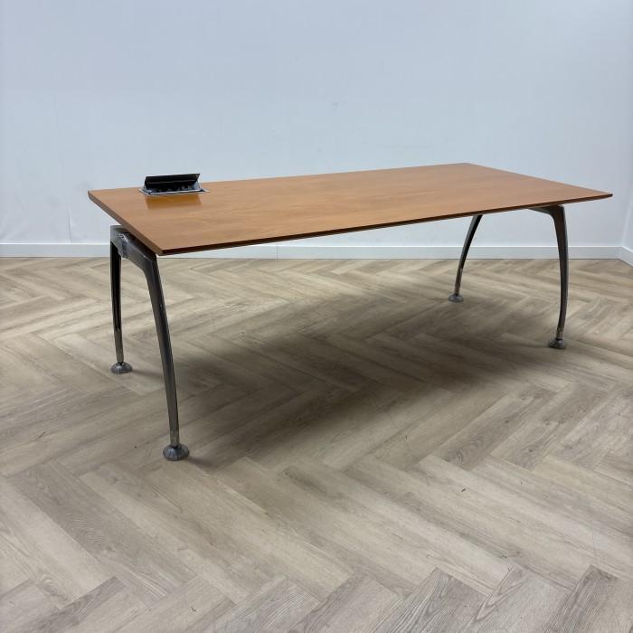 Frezza Tiber directie bureau, 200x90 cm, donker beuken -, Huis en Inrichting, Bureaus, Bureau, Gebruikt