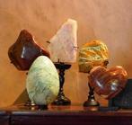 Geen minimumprijs - Prachtig paar rode Maligano Jasper.