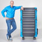 Datona Verrijdbare gereedschapswagen met gereedschapskist L, Doe-het-zelf en Bouw, Ophalen of Verzenden, Nieuw