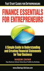 Finance Essentials for Entrepreneurs, Zafar, Naeem, Gelezen, Naeem Zafar, Verzenden