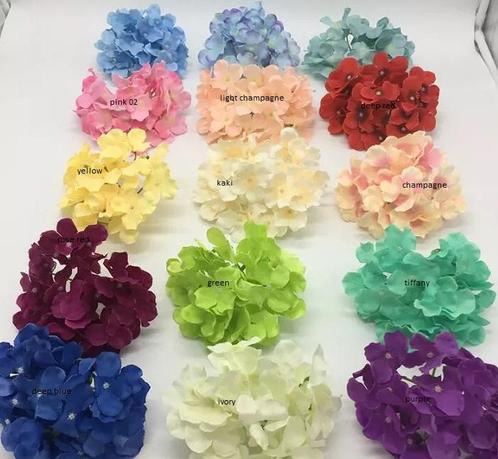 Hortensia Los 15*10 cm. rood 2 - rood 2 flowerwall vuller, Huis en Inrichting, Woonaccessoires | Kunstplanten en Kunstbloemen