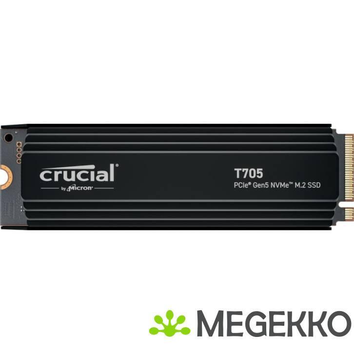 Crucial SSD T705 1TB Heatsink, Computers en Software, Harde schijven, Nieuw, Verzenden