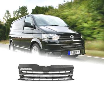 CALANDRE POUR VOLKSWAGEN VW T5 CARAVELLE MULTIVAN 10-15 NOIR, Verzenden