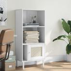 vidaXL Boekenkast SENJA rattan-look 60x35x130 cm grenenhout, Verzenden, Nieuw