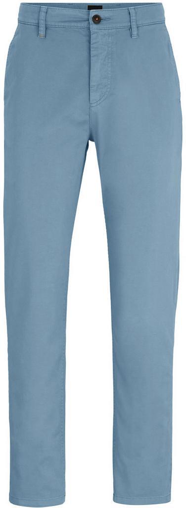 BOSS Satin Chino Lichtblauw maat Maat 52/54 (L) Heren, Vêtements | Hommes, Pantalons, Envoi