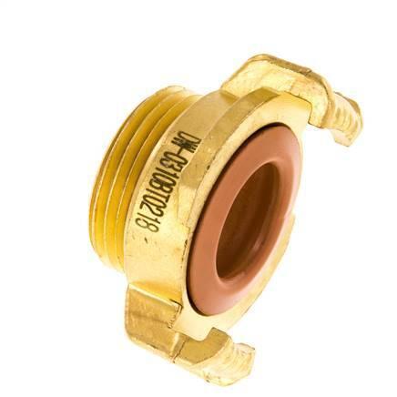 1'' Buitendraad Messing GEKA Tuinslangkoppeling KTW, Bricolage & Construction, Bricolage & Rénovation Autre, Envoi