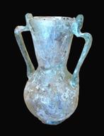 Oud-Romeins Glas Amphoriskos Exclusief Glazen Vaasje