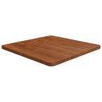 vidaXL Tafelblad vierkant 60x60x2,5cm behandeld eiken, Huis en Inrichting, Verzenden, Nieuw