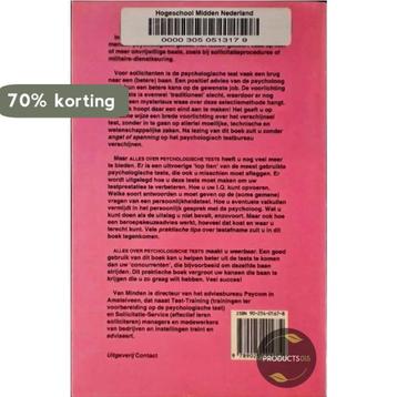 Alles over psychologische tests 9789025401672 Minden, Livres, Verzenden, Minden