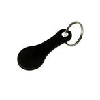 Winkelwagenmunt - Boodschappenmunt Sleutelhanger - Zwart, Verzenden, Nieuw