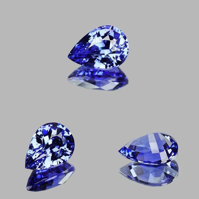 1 pcs Blauw Saffier - 1.59 ct - nternational Colored, Handtassen en Accessoires, Edelstenen