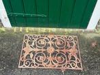 Architectonisch ornament - Charmante gietijzeren deurmat met